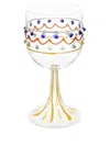 Dolce & Gabbana Weissweinglas In Weiss