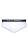 Dolce & Gabbana Logo-waistband Cotton Briefs
