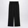 Dolce & Gabbana Wide Black Pinstriped Pants