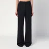 Dolce & Gabbana Pinstripe Virgin Wool Straight Pants In Print