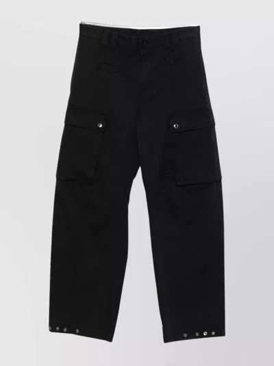 DOLCE & GABBANA WIDE LEG CARGO TROUSERS FEATURING POCKETS