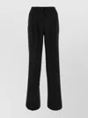 Dolce & Gabbana Two-way Stretch Wool Trousers In Black