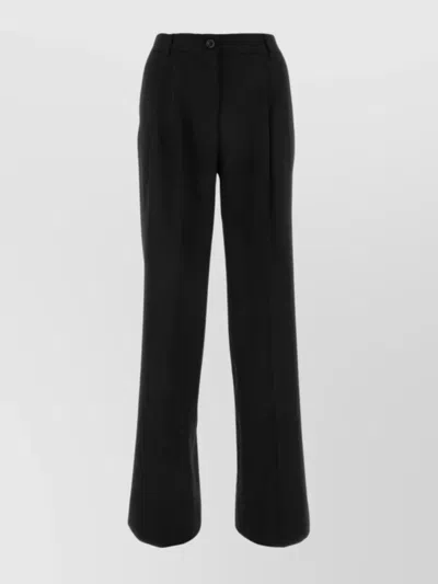 DOLCE & GABBANA WIDE-LEG HIGH-WAISTED TROUSERS