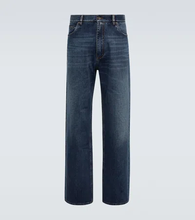 Dolce & Gabbana Wide-leg Jeans In Blau