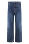 Dolce & Gabbana Wide Leg Jeans In Denim