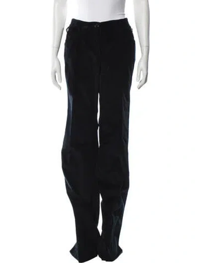 Pre-owned Dolce & Gabbana Wide Leg Pants In Black