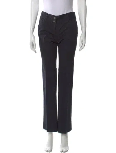 Pre-owned Dolce & Gabbana Wide Leg Pants In Blue