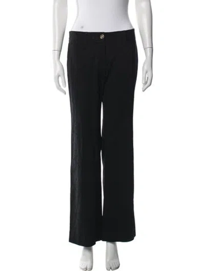 Pre-owned Dolce & Gabbana Wide Leg Pants In Blue