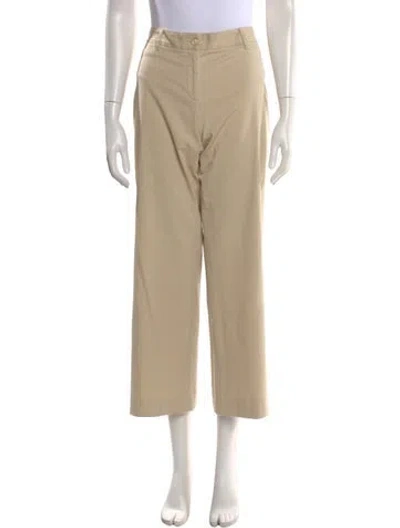Pre-owned Dolce & Gabbana Wide Leg Pants In Neutral
