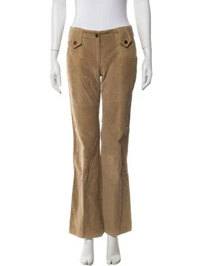 Pre-owned Dolce & Gabbana Wide Leg Pants In Neutral
