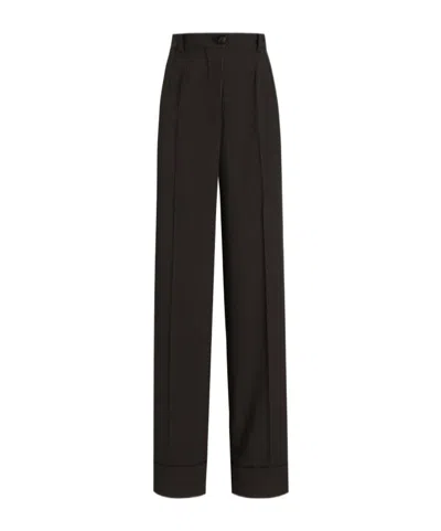 DOLCE & GABBANA DOLCE  GABBANA FLARED PANTS
