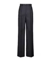 Dolce & Gabbana Wide-leg Trousers In Gray