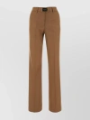 DOLCE & GABBANA WIDE-LEG WOOL TROUSERS WITH FRONT PLEATS