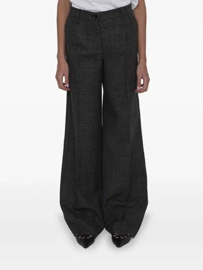 DOLCE & GABBANA WIDE PALAZZO TROUSERS