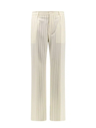 DOLCE & GABBANA WIDE VIRGIN WOOL TROUSER