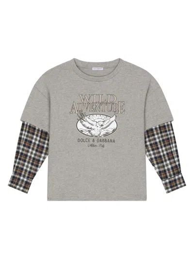 DOLCE & GABBANA WILD ADVENTURE SHIRT-SLEEVED T-SHIRT