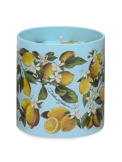Dolce & Gabbana Wild Jasmine Scented Candle In Blue