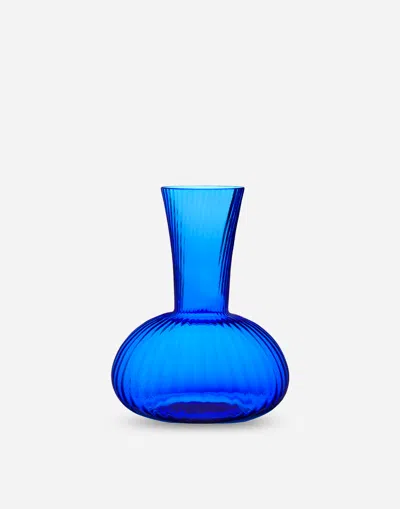 Dolce & Gabbana Wine Pitcher In Murano Glass In Multicolor