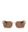 Dolce & Gabbana Wire-frame Rectangular Sunglasses