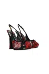 Dolce & Gabbana Floral-print Pumps
