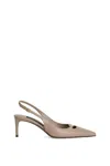 Dolce & Gabbana 60mm Slingback Pumps In Gold