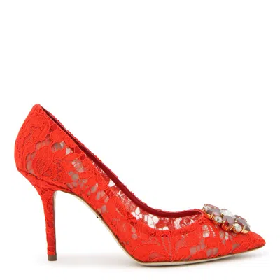 Dolce & Gabbana With Heel In Orange