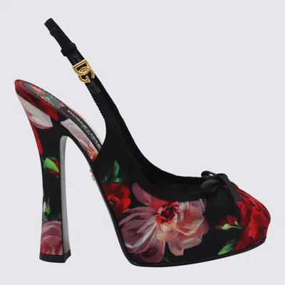 Dolce & Gabbana With Heel Nero/fiori