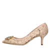 Dolce & Gabbana With Heel Pink In Rosa Pastello