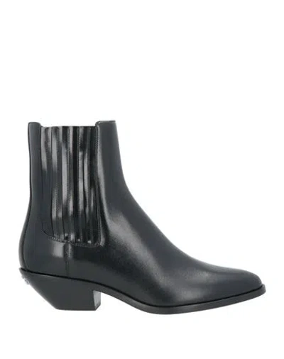 Dolce & Gabbana Woman Ankle Boots Black Size 5.5 Soft Leather