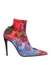 Dolce & Gabbana Woman Ankle Boots Black Size 7.5 Textile Fibers