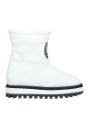 Dolce & Gabbana Woman Ankle Boots White Size 5.5 Textile Fibers