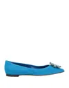 Dolce & Gabbana Ballet Flats In Blue