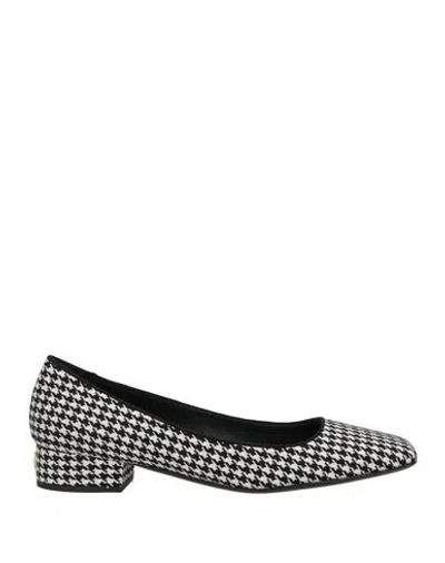 Dolce & Gabbana Woman Ballet Flats Black Size 7.5 Virgin Wool, Viscose