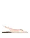 Dolce & Gabbana Woman Ballet Flats Light Pink Size 7.5 Calfskin