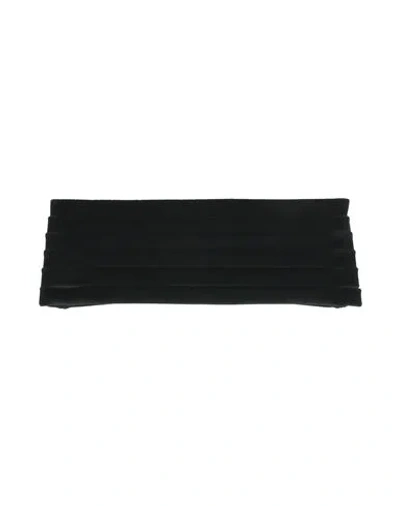 Dolce & Gabbana Woman Belt Black Size 6 Cotton, Elastane