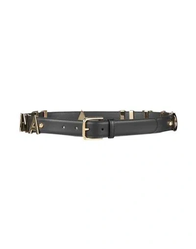 Dolce & Gabbana Woman Belt Black Size 34 Leather