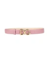 Dolce & Gabbana Woman Belt Pink Size 26 Calfskin