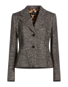 Dolce & Gabbana Single-breasted Blazer In Gray