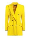 Dolce & Gabbana Woman Blazer Yellow Size 8 Polyester, Viscose, Elastane In Yellow