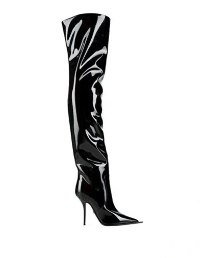Dolce & Gabbana Woman Boot Black Size 6.5 Leather