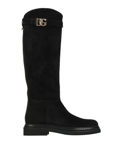 Dolce & Gabbana Woman Boot Black Size 6.5 Leather