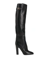 Dolce & Gabbana Woman Boot Black Size 9.5 Cowhide In Black