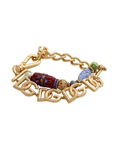 Dolce & Gabbana Woman Bracelet Gold Size - Metal