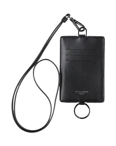 Dolce & Gabbana Woman Cardholder Black Size - Calfskin