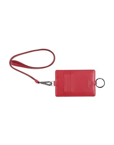 Dolce & Gabbana Woman Cardholder Brick Size - Calfskin In Red