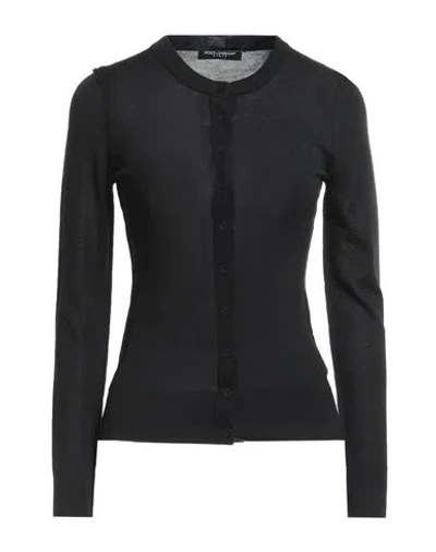 Dolce & Gabbana Woman Cardigan Black Size 10 Virgin Wool