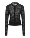 Dolce & Gabbana Open-work Cardigan In Black