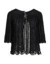 Dolce & Gabbana Woman Cardigan Black Size 8 Wool In Black