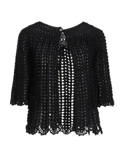 Dolce & Gabbana Woman Cardigan Black Size 8 Wool