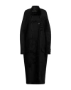 Dolce & Gabbana Woman Coat Black Size 6 Virgin Wool, Polyamide In Black